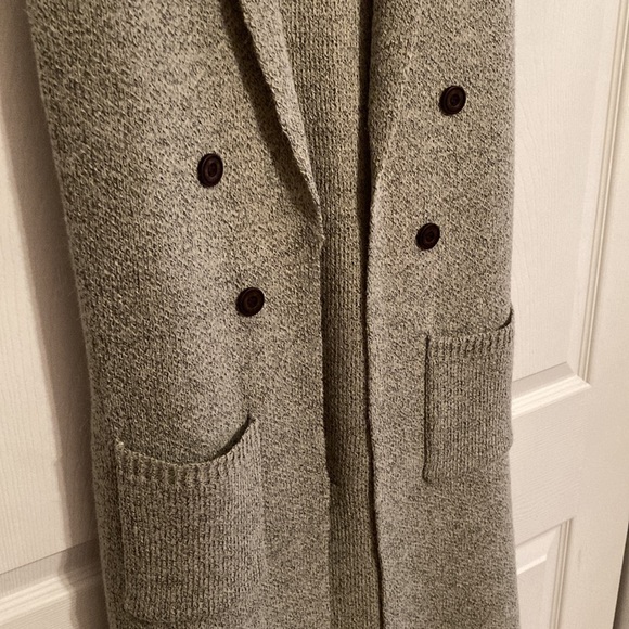 Love Tree Open Front Duster Vest - Picture 3 of 4